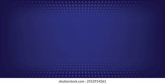 Fondo de Vector de lunares brillantes de tecnología azul 