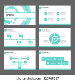 Blue technology Multipurpose Infographic elements and icon presentation template flat design set for advertising marketing brochure flyer leaflet