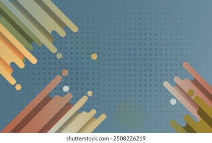 blue template banner with gradient color. Design with liquid shape. rounded rectangular geometrical shapes abstract background cover, banner, flyer, brochure elegant corporate website and social media