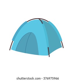 Blue tent