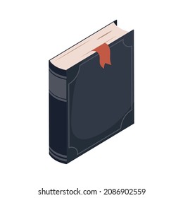 blue text book supply icon