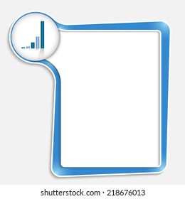 blue text box for any text with graph