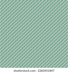 Blue textile material crossed by white, oblique and trembling stripes. Blanket, bedspread, shawl, made of wool, cotton, or substitutes. Abstract vector.