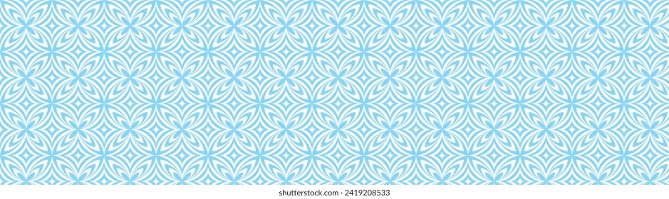 blue textile pattern ramadhan arabic background