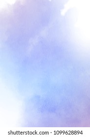 blue textured watercolor background. vector eps 8