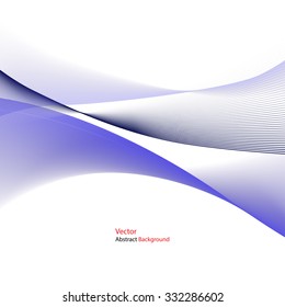 Blue Theme Color Abstract Vector Background 