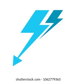Blue Thunder Arrow Logo
