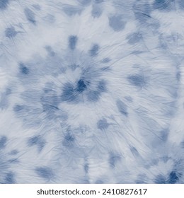 Blue Tie Dye Shirt. Dyed Grunge Repeat. Vector Old Pattern. Grunge Print. Seamless Pastel Tie Die. Blue Swirl Background. Spiral Japanese Tie Dye. Dirty Seamless Circle. Tie Dye Print Swirl.