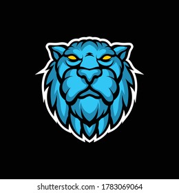 blue tiger head for commercial use