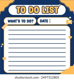 Blue to-do list, productivity-filled day guide. Let's tackle them one by one, crossing off each task, and watching our goal inch closer.