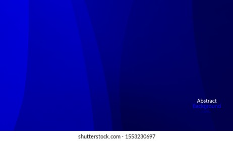 Blue tone and black Tone and dark color background abstract art vector 