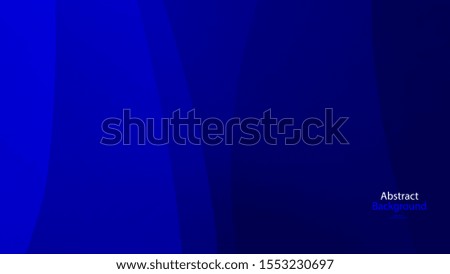 Blue tone and black Tone and dark color background abstract art vector 