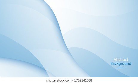 Blue tone color background abstract art vector 