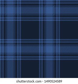 Blue tone colors tartan plaid Scottish seamless pattern.Texture from plaid, tablecloths, clothes, shirts, dresses, paper, bedding, blankets and other textile products.