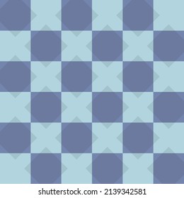 
The blue tone pattern background , Pattern design with endless square shape ,
Seamless geometric simple patterns for web, tablecloth, gift wrap.