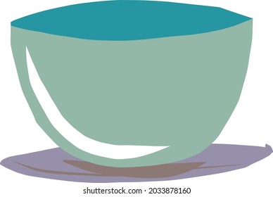 blue tone theme art work for decoration
