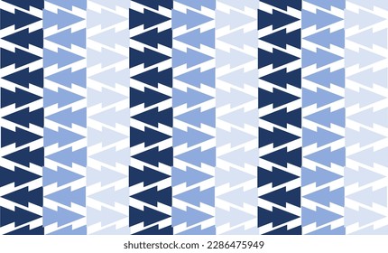 Blue tone triangle arrow pattern repeated, replete image design for fabric printing  - Powered by Shutterstock - Get 15% off with code: PIKWIZARD15
