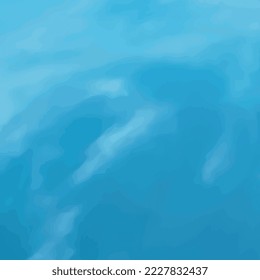 blue tone water sky texture partly cloudy vector art background backdrop wall mural