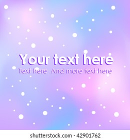 Blue tones beautiful christmas background with text