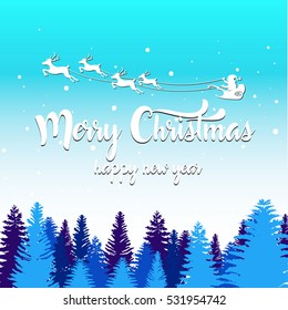 Blue tones christmas