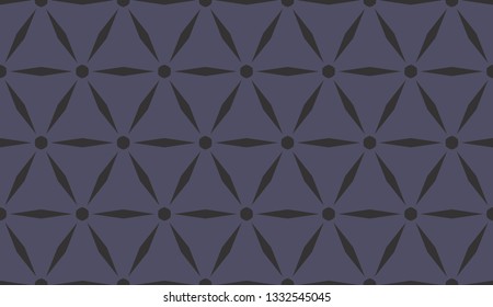Blue tones. Geometric design seamless pattern. Vector illustration