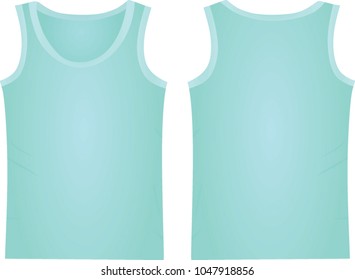 Blue top tank. vector illustration