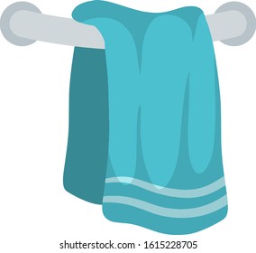 towel dry clipart