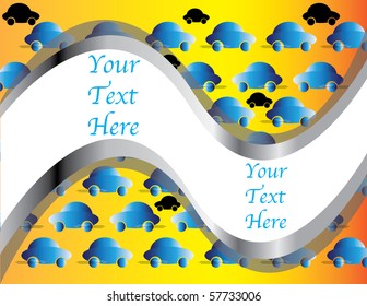 Blue Traffic Banner (motion illusion)