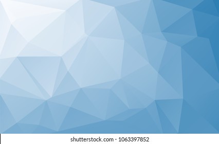 Blue Traingle Background