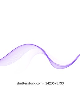 
Blue transparent wave.Element design for certificate, brochure, banner.