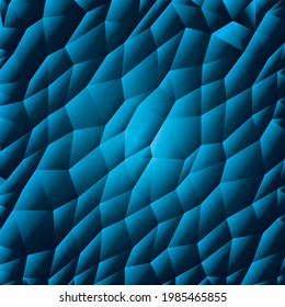 blue triangle abstract background design