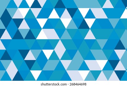 blue triangle abstract design background.geometric pattern template.