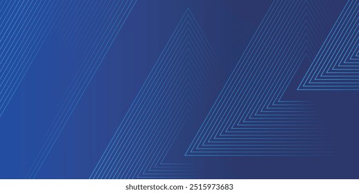 Fondo abstracto de la tecnología del triángulo azul, fondo moderno polivinílico bajo con líneas simples y elegantes. Estructura de la conexión, Ilustración vectorial futurista de la forma del estilo de Ciencia