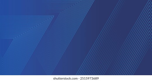 Fondo abstracto de la tecnología del triángulo azul, fondo moderno polivinílico bajo con líneas simples y elegantes. Estructura de la conexión, Ilustración vectorial futurista de la forma del estilo de Ciencia