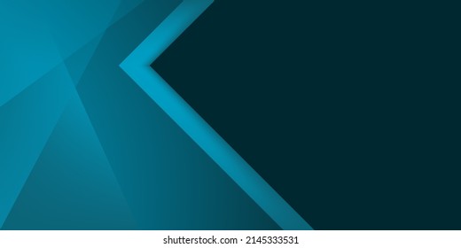 Blue triangle arrow vector background for corporate concept, template, poster, brochure, website, flyer design. Vector illustration