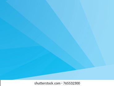 The blue triangle background consists of a folding style with a gradient. Design for Your Business