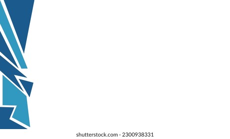 BLUE TRIANGLE BACKGROUND SIMPLE VECTOR