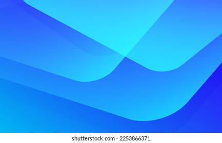 Blue triangle background. Vector illustration