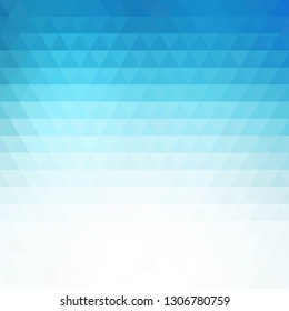 blue triangles background. polygonal style 