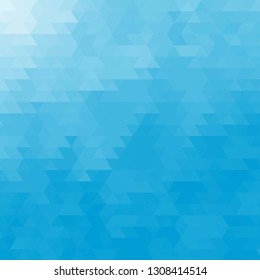 blue triangles background. polygonal style. 