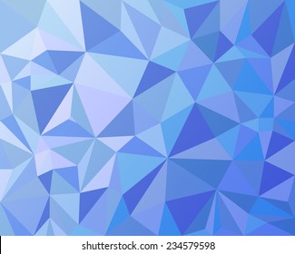 blue triangles - geometric abstract background .vector illustration, fully editable, you can change form and color