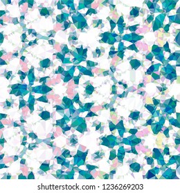 Blue, Triangular  low poly, mosaic pattern background, Vector polygonal illustration graphic, Creative, Origami style with gradient