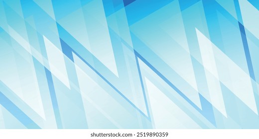 Fondo de patrón de Tecnología triangular azul