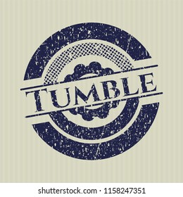 Blue Tumble distressed rubber texture