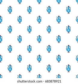 Blue Turkish teapot pattern