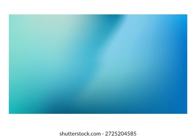 Azul Turquesa Gradiente Fundo Borrão Abstrato Oceano Água Suave Textura Desfocada
