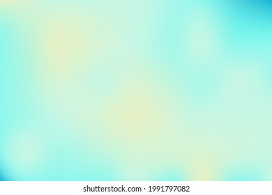Blue, turquoise and green background abstract light blurred gradient