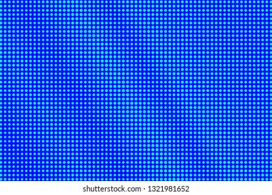 Blue turquoise halftone vector background. Grunge halftone texture. Diagonal dotwork gradient. Retro dotted vector background. Colorful halftone overlay. Vintage cartoon effect. Perforated texture