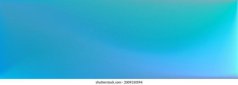 Blue Turquoise Indigo Blurred Texture Illustration. Water Colorful Modern Design Backdrop. Dark Vivid Wavy Gradient Mesh. Blank Blurred Background. Multicolor Ocean Wavy Gradient Mesh.