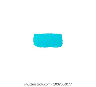 blue turquoise watercolor vector backdrop for cute design tag, business card, invitation, web , text and logo isolated on transparent background. color like aqua sky, teal, marine, 